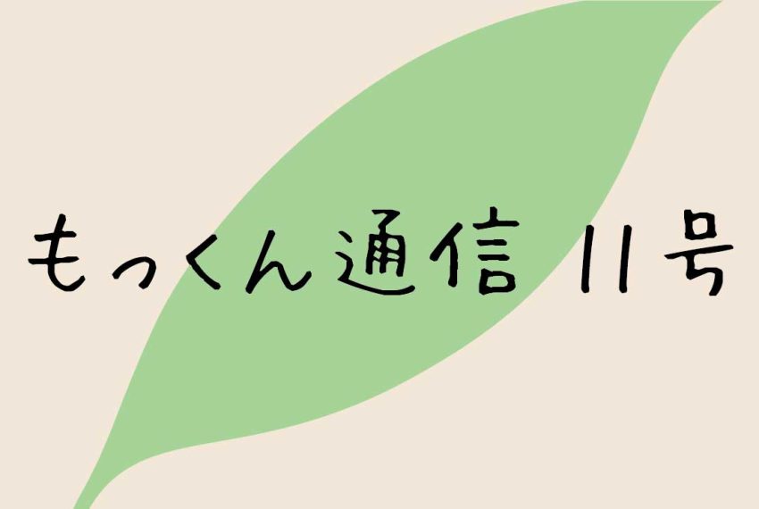 もっくん通信11号